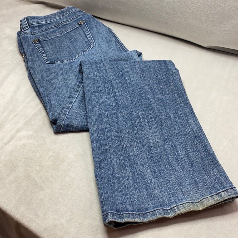 Michael Kors light wash Straight blue jeans size 8